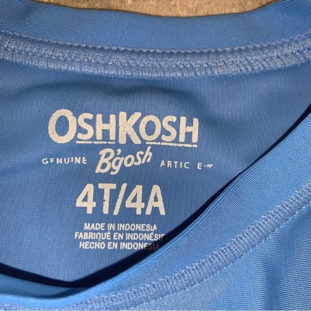 Osh Kosh b’Gosh Blue Short Sleeve Rashguard